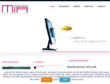 Tablet Screenshot of miagraphicdesign.it